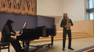 Saxist Dylan Windsor and Accompanist Therese Benoza - Bonneau Suite for OMFA