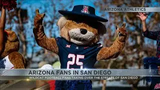 Wildcat fans Bear Down in San Diego for Holiday Bowl