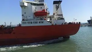 MT Fericek Kalkış Manevrası #Oilchemicaltanker#Tankership #withtugboat#manevouring