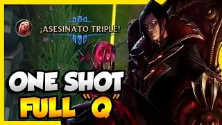 LLEGANDO A ONE SHOTEAR CON SOLO LA Q | LEAGUE OF LEGENDS.