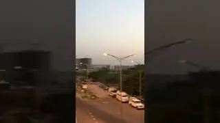 Beautiful View 🥰 of Mohali airport Road & Kharar flyover