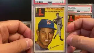 ⭐⭐⭐⭐⭐⭐⭐⭐⭐⭐ TOP 10 TED WILLIAMS BASEBALL CARDS IN MY COLLECTION!  LET THE COUNTDOWN BEGIN! ⭐⭐⭐⭐⭐⭐⭐⭐⭐⭐