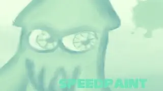 Splatoon Squid Speed painting