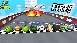 Going Balls - Speedrun Epic Race 548 ᯓ⚽︎ #goingballs #gameplay #marblesrace