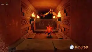 Temple Ruins / 1.06.23 / PB SPEEDRUN / PLATINUM RELIC / Crash Bandicoot (NST) (PC)