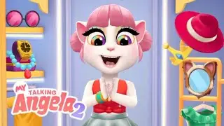 ✨My Talking Angela 2🐞Christmas Update Gameplay 17⚡|Chamor Games