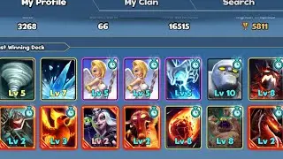 #fullforged #nolose  🎮Castle Crush🎮 - Full Forged (OP) deck😉😉 Pushing up trophies😎🎮