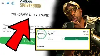 How To Withdraw $300 Bonus Money - Insufficient Funds Error FIX!!!