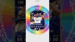 Re-spun JUDE BELLINGHAM CARD ON FIFA #fifa #eafc25