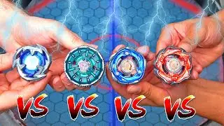 CLOCK MIRAGE против SOL ECLIPSE против ALL DRAN BEYS Beyblade X Battle