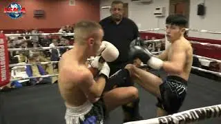 GB Promotions Sheffield International K1 Kye Boynton Fight Unit Barnsley England V Diavatis Angelos