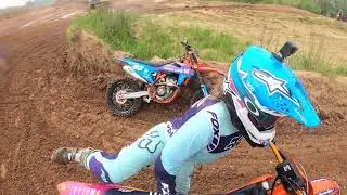 Riding Doncaster MotoParc with my Girlfriend Demi Holden Girls Moto Motocross