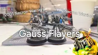 Necron Gauss Flayers conversion.