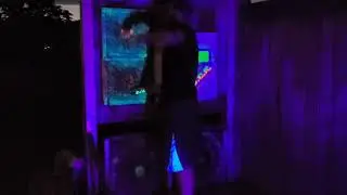 Glow throw on the new target arrangement
