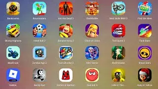 Roblox,Grimme Shooter,Dark Riddle,Poppy Playtime 4,Ragdoll Rage,Bowmasters,Zombie Age 3,Subway Surfe