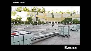 Outdoor Event Tent | Professional Installation 🛠️⛺#bozotent #eventtent #customtent