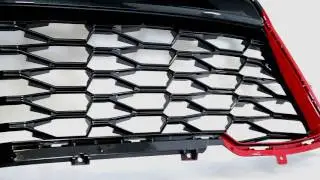Color Matched TwoTone Replacement Lower Grille for 2016 2017 Gen6 Camaro SS
