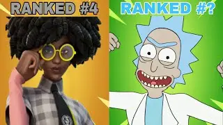 Ranking Every Chapter 2 Season 7 Battle Pass Skin | Worst to Best Season 7 Skins | Fortnite
