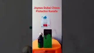 Распаковка и первый вдох Dubai Choco Pistachio Kunafa EDP от Joyous 100 мл. Рай для любителей гур...