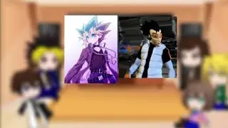 Los personajes de Yu-Gi-Oh reaccionan a Yugi as shirako takamoto (hot wheels acceleracers) 