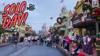 Melissa's First Time Filming Magic Kingdom Alone!