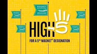 High Five for a fifth Magnet Recognition Program® designation