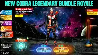 New Cobra Legendary Bundle Event ll New Legendary Bundle Royal Free Fire ll Upcoming All New Events