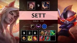 Sett Top vs Rumble - EUW Master Patch 25.S1.3
