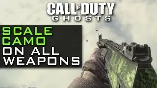 CoD Ghosts SCALE Camo on ALL Guns - Every Weapon Scale Camo