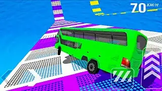 Bus Simulator: Ramp Stunt - Fun Bus Driving - Android GamePlay