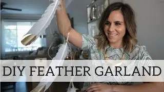 DIY Feather Garland