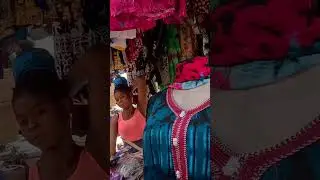 Drone view of markola market Accra Ghana 🇬🇭 vs street view of markola market