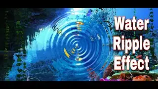 Water Ripple Effect using HTML CSS and Java Script