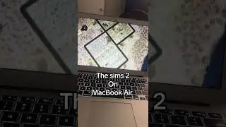 Sims 2 on MacBook #macbook #apple #sims #sims2 #thesims #thesims2 #macbookair #tiktok #videogame