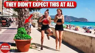 BUSHMAN PRANK: Insane Screams! Top Funniest Reactions