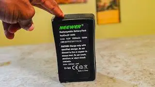 Watch before you buy - Neewer V Mount/V Lock Battery - 95Wh