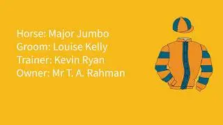 Racing Welfare's Best Turned Out - Louise Kelly with Major Jumbo