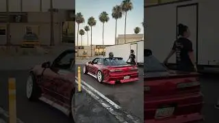 Nissan Silvia S13 Drift Car acceleration!🙌🏻 #cars #shorts #nissan #s13 #driftcar