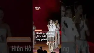 Hiền Hồ gần như sắp kh&oacute;c, quỳ sụp xuống gửi lời xin lỗi v&igrave; sai lầm của c&ocirc; trong qu&aacute; khứ