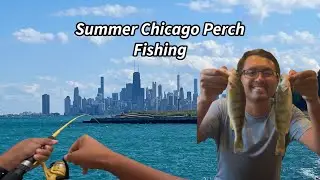 First Time Fishing For Summer Chicago Perch!!