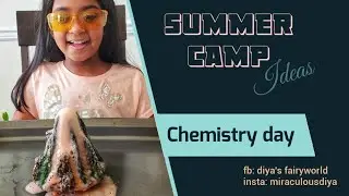 Online summer camp activities | Ep 6 |Fun chemistry experiments (Dancing Spaghetti,Volcano eruption)