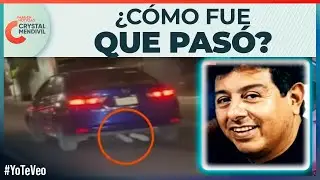 Momento exacto en que la conductora del veh&iacute;culo embiste a Roberto en Iztapalapa | Crystal Mendivil 