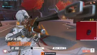 THIS IS WHAT ANA GETS POTG! GALE INSANE ANA OVERWATCH 2 SEASON 4 GAMEPLAY