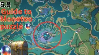Monetoo Puzzle natlan 5.8 || wavey bay || Genshin impact || luxury chest