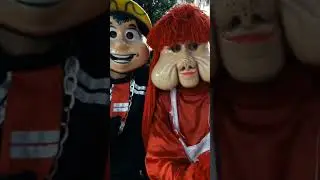 SUPER PULOS NINJAS DO FOF&Atilde;O, O M&Aacute;SKARA, PATATI E BEN10 DAN&Ccedil;ANDO NA CARRETA DA ALEGRIA, LIKE 616
