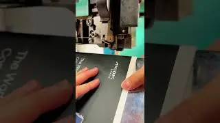 Saddle stitch book printing.