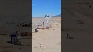 Model Rocket becomes a tiki torch!