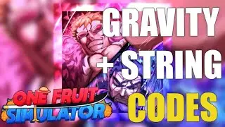 [☄️GRAVITY + 🧵STRING] КОДЫ ОДНОГО ФРУКТА [ROBLOX]
