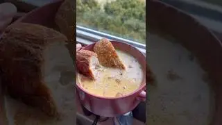 Creamy potato bacon soup