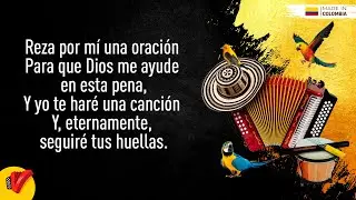 Seguir&eacute; Tus Huellas, Miguel Morales, Video Letra - Sentir Vallenato